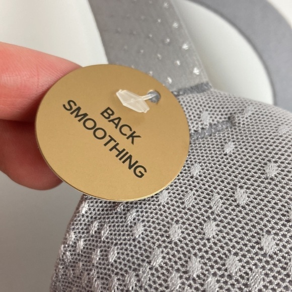 Wacoal NWT Back Appeal T-Shirt Silver Underwire Bra Plus Size Coquette 42DDD 42F - Picture 6 of 13